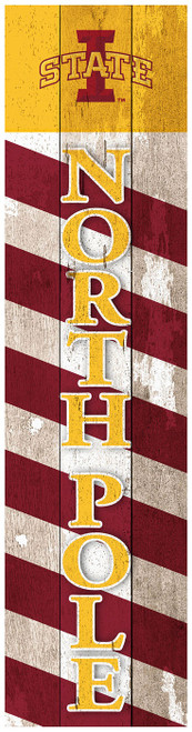 Iowa State Cyclones 48" North Pole Leaner