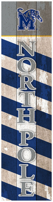 Memphis Tigers 48" North Pole Leaner