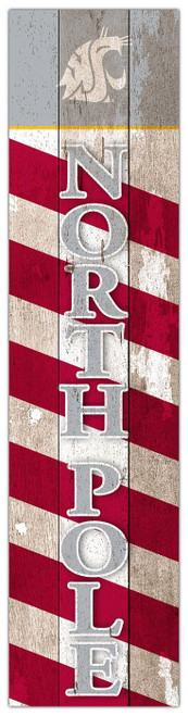 Washington State Cougars 48" North Pole Leaner