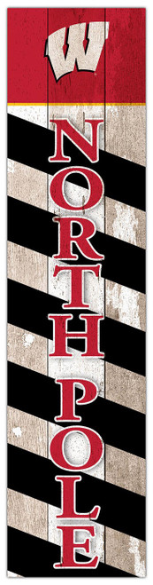 Wisconsin Badgers 48" North Pole Leaner