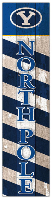 BYU Cougars 24" North Pole Leaner