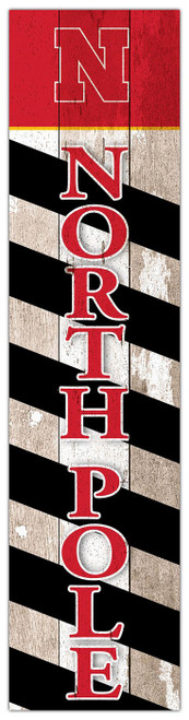 Nebraska Cornhuskers 24" North Pole Leaner