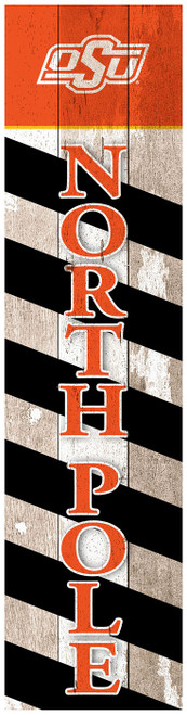 Oklahoma State Cowboys 24" North Pole Leaner