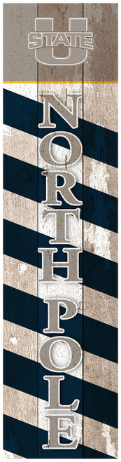 Utah State Aggies 24" North Pole Leaner