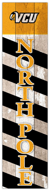 Virginia Commonwealth Rams 24" North Pole Leaner