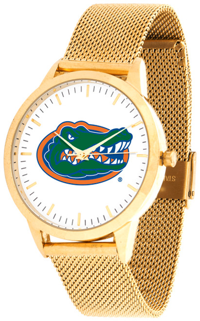 Florida Gators Gold Mesh Statement Watch