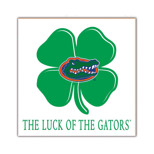 Florida Gators 10" x 10" Luck of the Team Wall Art