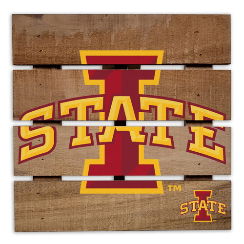 Iowa State Cyclones Wooden Hotplate