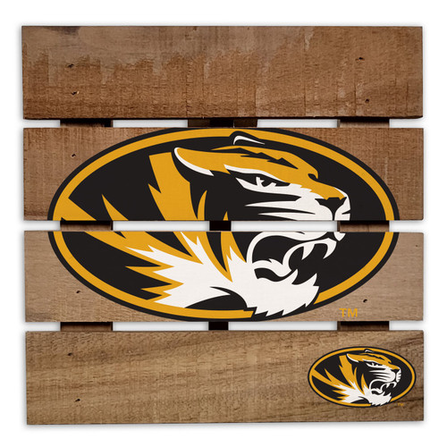 Missouri Tigers Wooden Hotplate