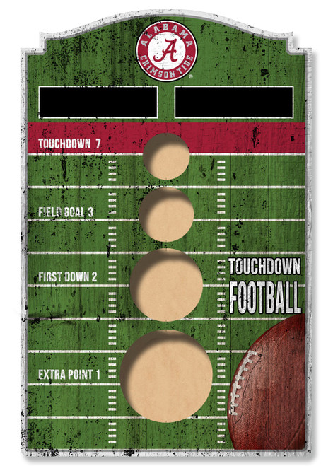 Alabama Crimson Tide Wall Mounted Bean Bag Toss
