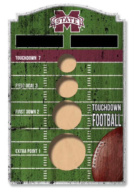 Mississippi State Bulldogs Wall Mounted Bean Bag Toss