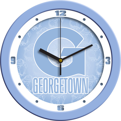 Georgetown Hoyas Baby Blue Wall Clock