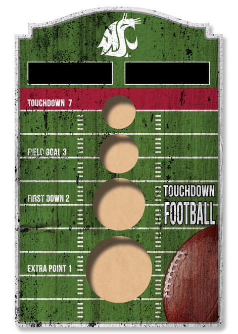 Washington State Cougars Wall Mounted Bean Bag Toss