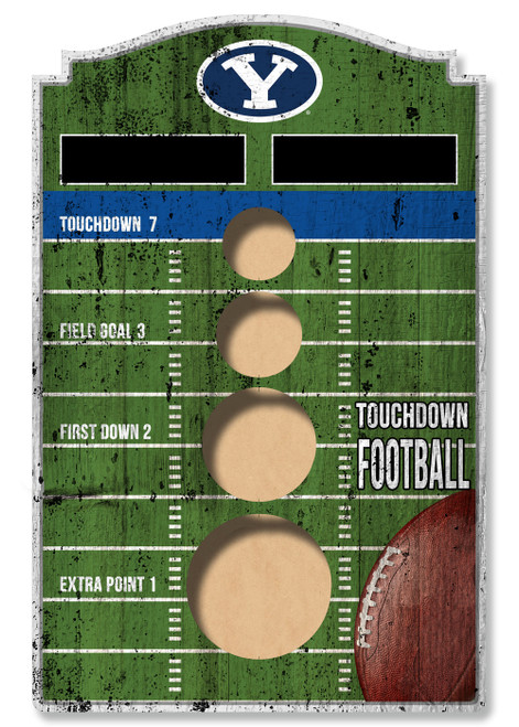 BYU Cougars Wall Mounted Bean Bag Toss