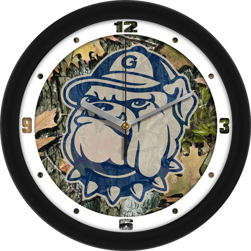 Georgetown Hoyas Camo Wall Clock