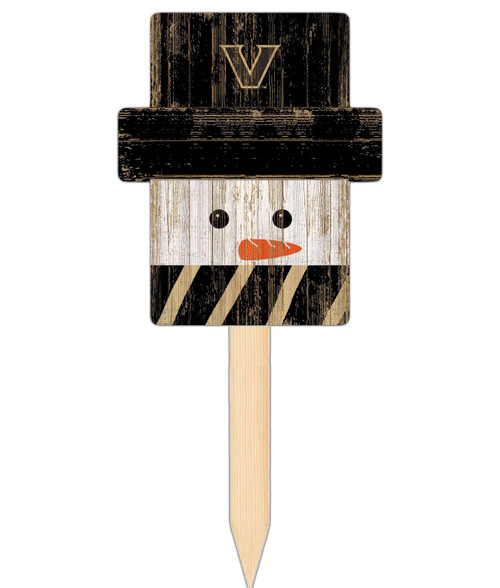 Vanderbilt Commodores Snowman Yard Stake