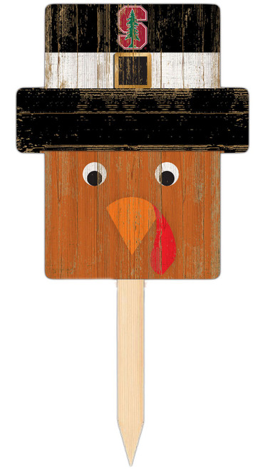 Stanford Cardinal Turkey Head Yard Stake