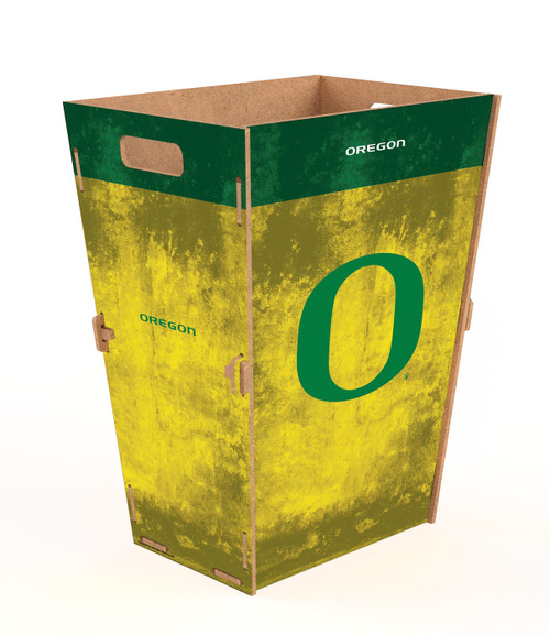 Oregon Ducks Team Color Trash Bin