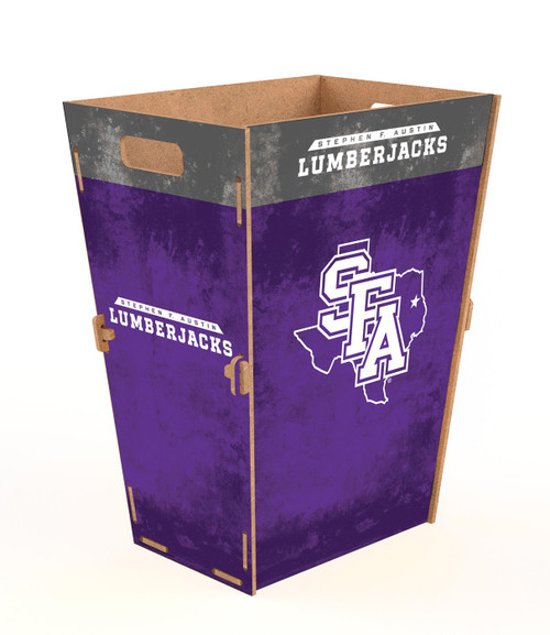 Stephen F. Austin State Lumberjacks Team Color Trash Bin