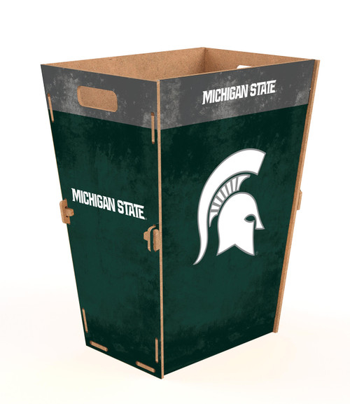 Michigan State Spartans Small Trash Bin
