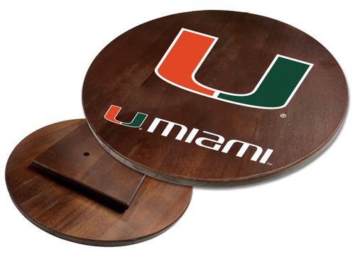 Miami Hurricanes Lazy Susan