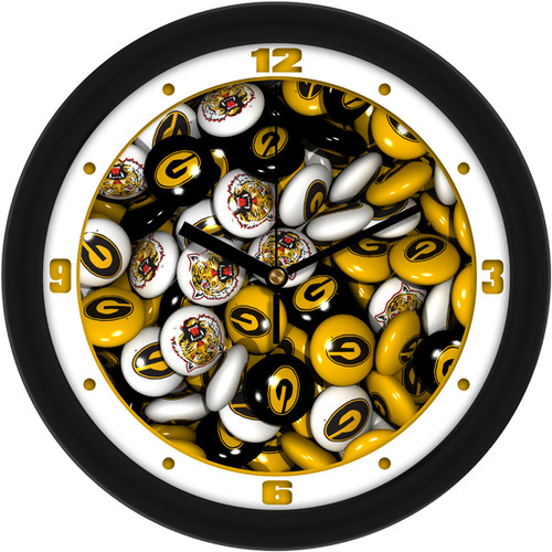 Grambling State Tigers Candy Wall Clock