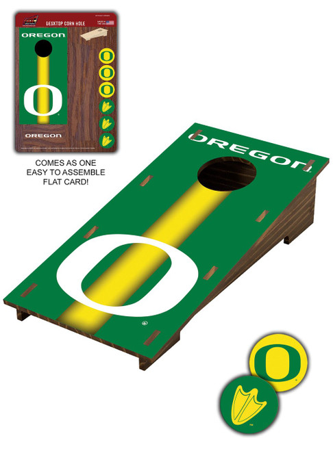 Oregon Ducks Miniature Cornhole