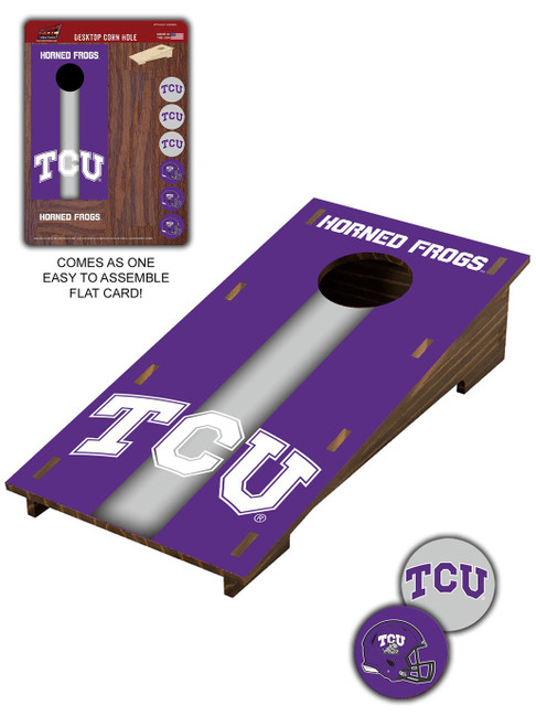 Texas Christian Horned Frogs Miniature Cornhole