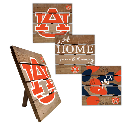 Auburn Tigers Trivet Hot Plate Set