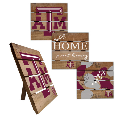 Texas A&M Aggies Trivet Hot Plate Set