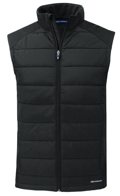 Cutter & Buck Evoke Hybrid Eco Softshell Recycled Men's Custom Full Zip Vest