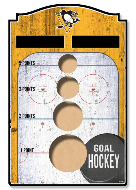 Pittsburgh Penguins Wall Mounted Bean Bag Toss
