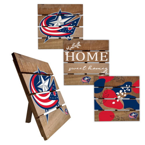 Columbus Blue Jackets Trivet Hot Plate Set