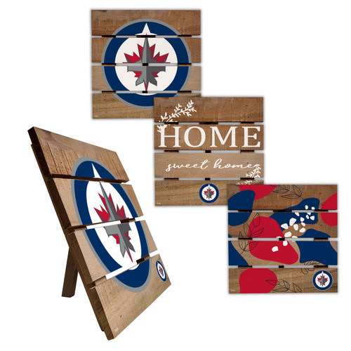 Winnipeg Jets Trivet Hot Plate Set