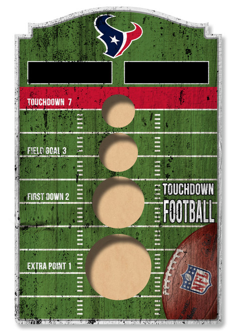 Houston Texans Wall Mounted Bean Bag Toss