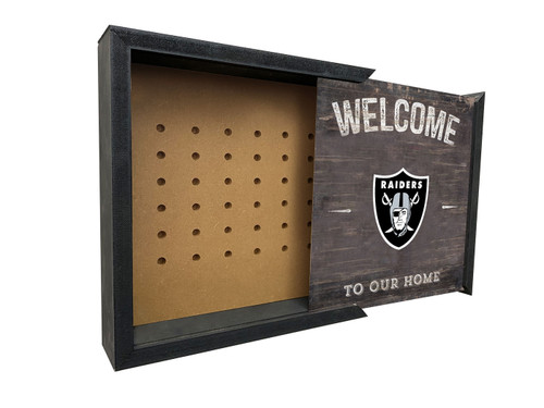 Las Vegas Raiders Storage Case with Coat Hangers - Sports Unlimited