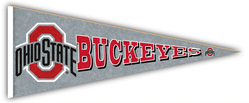 Ohio State Buckeyes 24" Wood Pennant