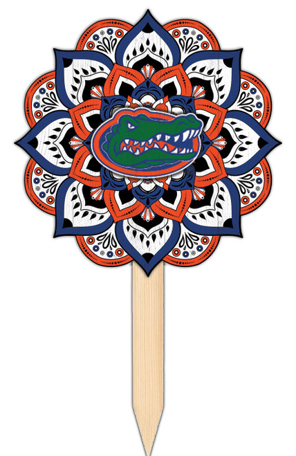 Florida Gators Mandala Yard Stake