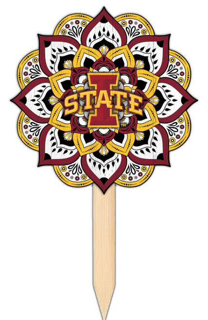 Iowa State Cyclones Mandala Yard Stake