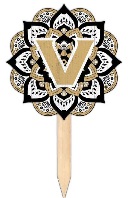Vanderbilt Commodores Mandala Yard Stake