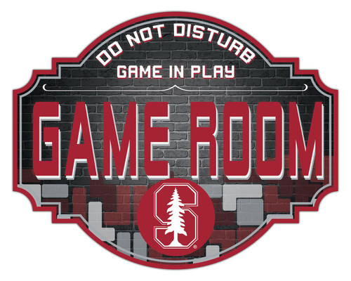 Stanford Cardinal 12" Game Room Tavern Sign