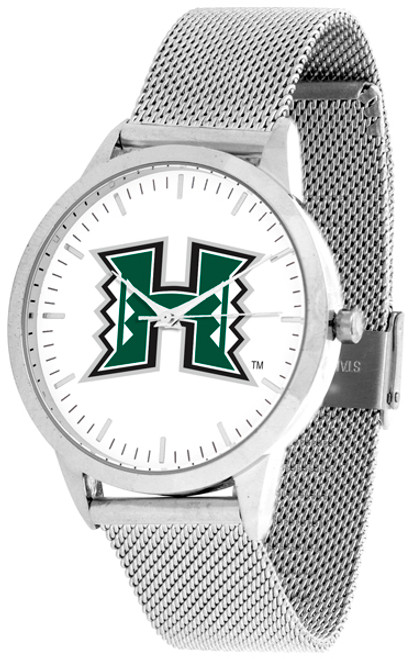 Hawaii Warriors Silver Mesh Statement Watch