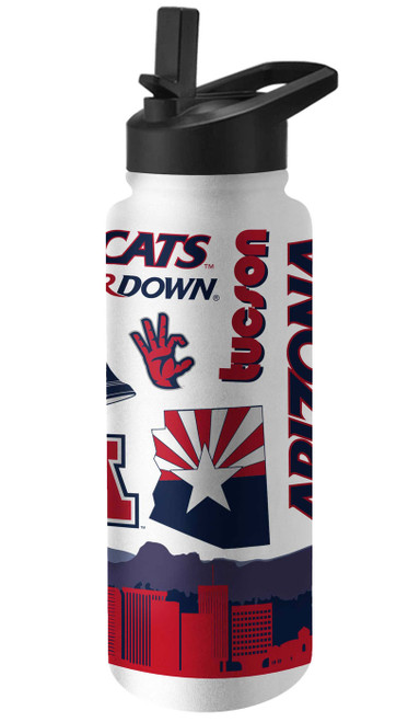 Arizona Wildcats 34 oz. Native Quencher Bottle