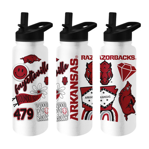 Arkansas Razorbacks 34 oz. Native Quencher Bottle