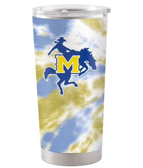 McNeese State Cowboys 20 oz. Tie Dye Stainless Steel Tumbler