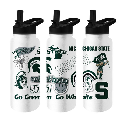 Michigan State Spartans 34 oz. Native Quencher Bottle