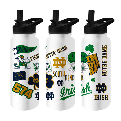 Notre Dame Fighting Irish 34 oz. Native Quencher Bottle