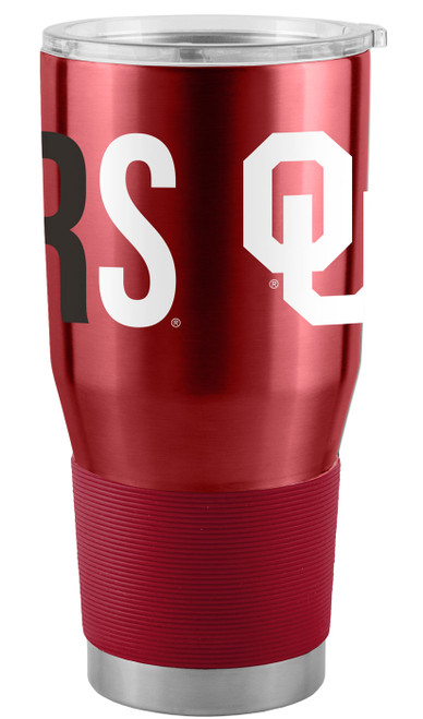 Oklahoma Sooners 30 oz. Overtime Stainless Steel Tumbler