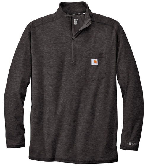 Carhartt Force 1/4-Zip Men's Custom Long Sleeve T-Shirt