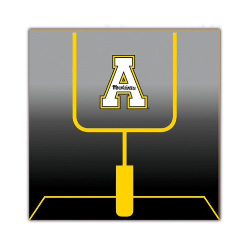 Appalachian State Mountaineers Goal Gradient 10" x 10" Sign